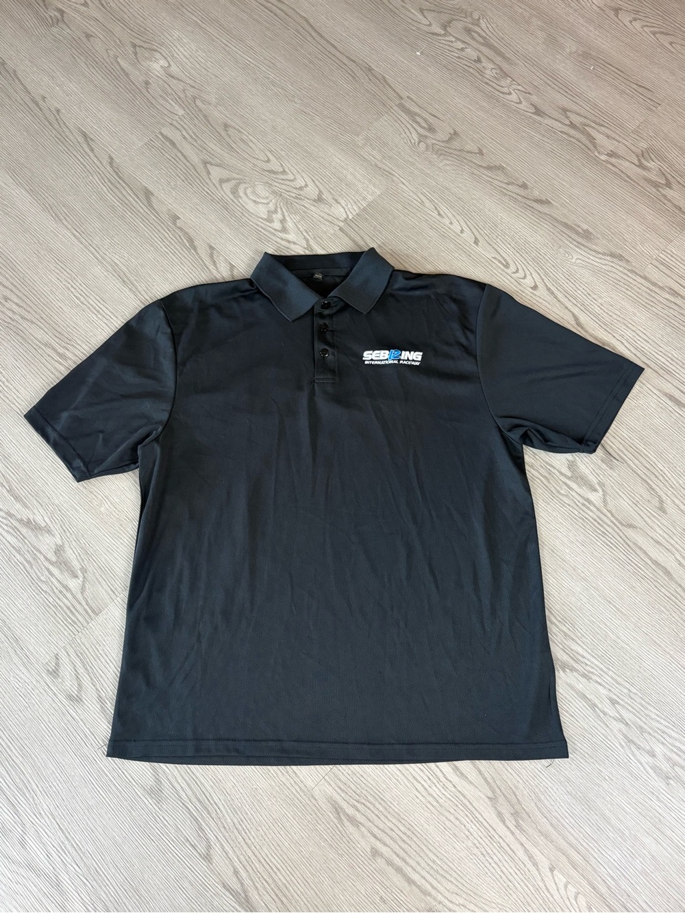 Dunbrooke Sebring International Raceway Men's Black Polo